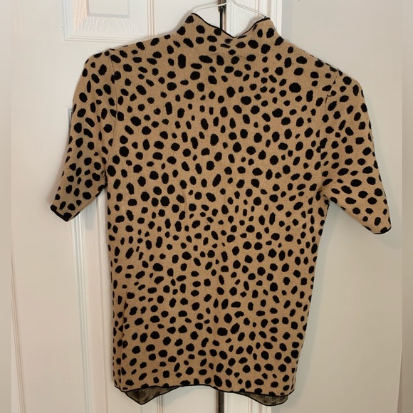 Ann Taylor Cheetah Sweater - Picture 4 of 4